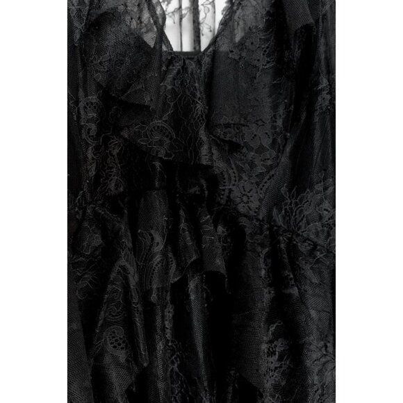 ZARA LIMITED EDITION LACE MIDI DRESS - Picture 7 of 7